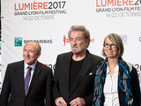 Gérard Colomb, Eddy Mitchell et Françoise Nyssen