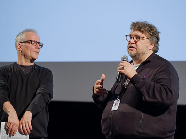 Thierry Frémaux et Guillermo Del Toro