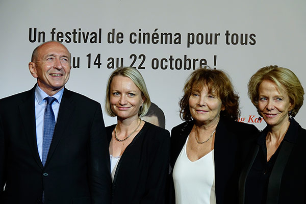 Gérard Collomb, Caroline Collomb, Françoise Nyssen, Diane Kurys et Frédérique Bredin