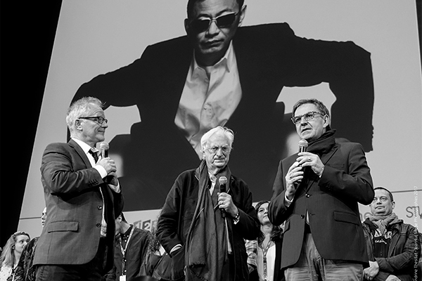 Thierry Frémaux, Bertrand Tavernier et David Kimelfeld