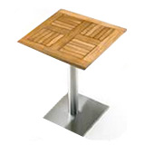 Table Teck Carre 2